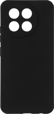 Чехол (клип-кейс) BORASCO Silicone Case, для Tecno Spark 30 Pro, черный [73878]