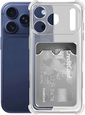 Чехол (клип-кейс) BORASCO Bumper Case, для Apple iPhone 17 Pro Max, противоударный, прозрачный [75700]