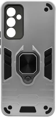 Чехол (клип-кейс) BORASCO Anti-Shock case, для Samsung Galaxy A16, противоударный, серебристый [74810]