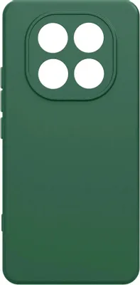Чехол (клип-кейс) BORASCO Silicone Case, для Xiaomi Redmi Note 15 4G, зеленый опал [76144]