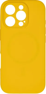 Чехол (клип-кейс) ZIBELINO Hard Case, для Apple iPhone 16 Pro, желтый [zhc-apl-16-pro-ms-cam-yel]