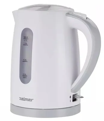 Чайник электрический Zelmer ZCK7616S, 1.7л, пластик