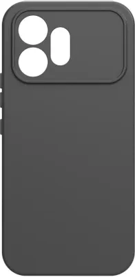 Чехол (клип-кейс) BORASCO Silicone Case, для Honor 600, черный [76759]