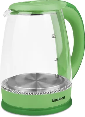 Чайник электрический BLACKTON Bt KT1800G, 1.8л, стекло/пластик
