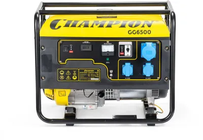 Бензиновый генератор CHAMPION GG6500, 220 В, 5.5кВт