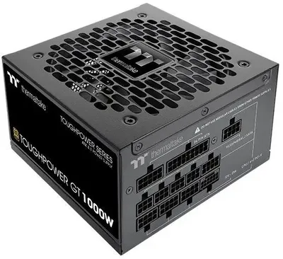 Блок питания Thermaltake Toughpower GT Gen.5,  1000Вт,  80 PLUS GOLD,  120мм, черный, retail [ps-tpt-1000fnfage-3]