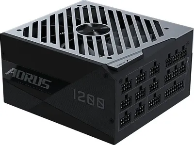 Блок питания Gigabyte GP-AP1200PM,  1200Вт,  80 PLUS PLATINUM,  140мм, черный, retail