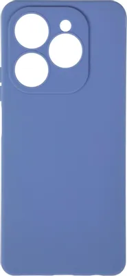 Чехол (клип-кейс) BORASCO Silicone Case, для Tecno Spark 20 Pro, лавандовый [72669]