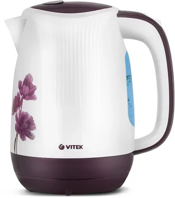 Чайник электрический Vitek VT-7061, 1.7л, пластик