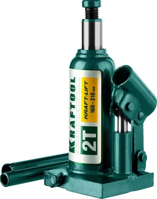 Домкрат гидравлический Kraftool 43462-2_z01 бутылочный,  2т