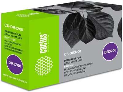 Блок фотобарабана Cactus CS-DR3200 черный ч/б:25000стр. для DCP 8070/8070D/8085