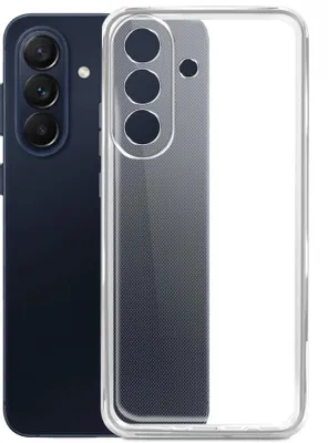Чехол (клип-кейс) BORASCO Silicone Case, для Samsung Galaxy A37, прозрачный [76463]
