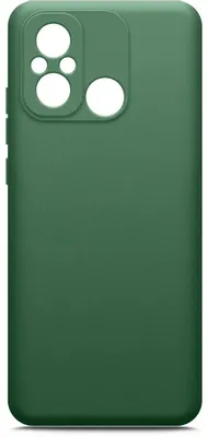Чехол (клип-кейс) BORASCO 71680, для Xiaomi Poco C55, зеленый