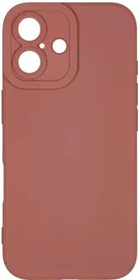 Чехол (клип-кейс) ZIBELINO TPU Matte, для Apple iPhone 16, розовый [ztmf-apl-16-pu-pnk]