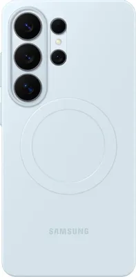 Чехол (клип-кейс) Samsung Silicone Magnet Case, для Samsung Galaxy S26 Ultra, голубой [ef-ss948clegru]