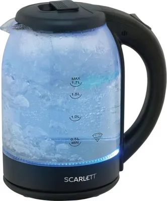 Чайник электрический Scarlett SC-EK27G90, 1.7л, стекло