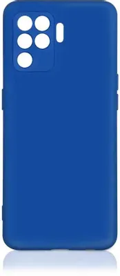 Чехол (клип-кейс) DF oOriginal-11, для Oppo Reno 5 Lite, синий [df ooriginal-11 (blue)]