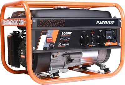 Бензиновый генератор Patriot GRS 3800, 220 В, 3кВт [476102255]