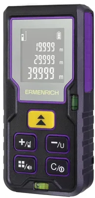 Лазерный дальномер ERMENRICH Reel GD40, 1 класс лазера, 690нм, луч красный [84643]