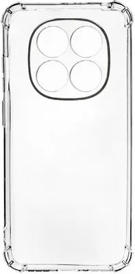 Чехол (клип-кейс) PERO для Xiaomi Redmi Note 15, противоударный, прозрачный