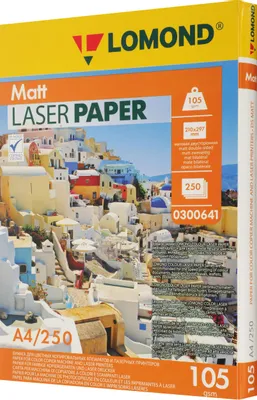 Бумага Lomond Ultra DS Matt CLC, A4, для лазерной печати, 250л, 105г/м2, белый, покрытие матовое /матовое [0300641]