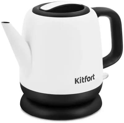 Чайник электрический KitFort KT-6112, 1л, металл/пластик