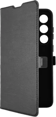 Чехол (флип-кейс) BORASCO Book Case, для Tecno Spark 40 Pro+, черный [75491]