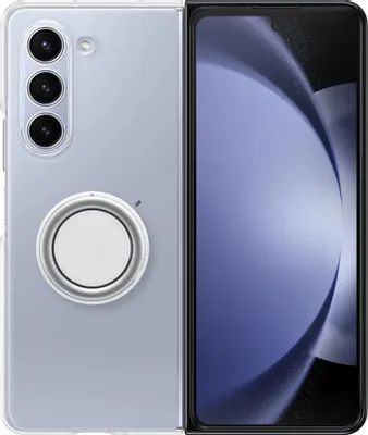Чехол (клип-кейс) Samsung Clear Gadget Case Q5, для Samsung Galaxy Z Fold5, прозрачный [ef-xf946ctegru]