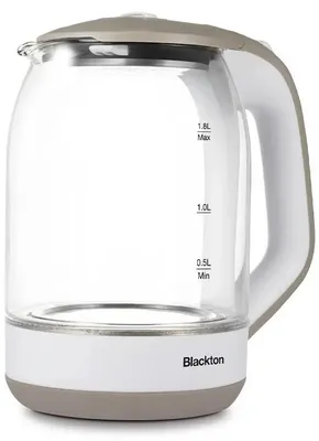 Чайник электрический BLACKTON Bt KT1823G, 1.8л, стекло/пластик