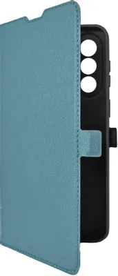 Чехол (флип-кейс) BORASCO Book Case, для Samsung Galaxy A57, зеленый опал [76470]