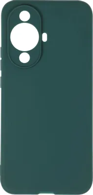 Чехол (клип-кейс) BORASCO Silicone Case, для Huawei Nova 11/12S, зеленый опал [73559]
