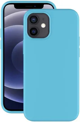 Чехол (клип-кейс) Deppa Gel Color, для Apple iPhone 12 mini, мятный [87763]