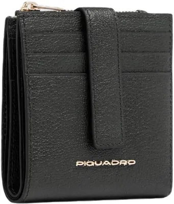Чехол для кредитных карт Piquadro Patricia PP6843W140R/N, кожа натуральная, черный