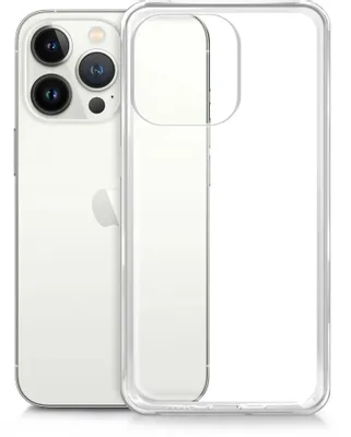 Чехол (клип-кейс) BORASCO для Apple iPhone 13 Pro, прозрачный [40438]