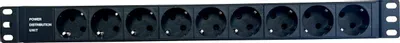 Блок распределения питания NTSS NTSS-PDU-DA2037,  горизонт.размещ.,  SchukoХ9,  Тип вход. тока 16A