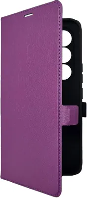 Чехол (флип-кейс) BORASCO Book Case, для Tecno Camon 50, фиолетовый [76618]