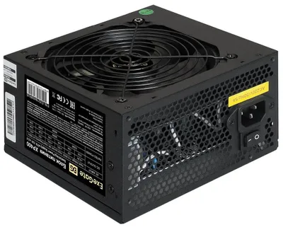 Блок питания EXEGATE XP400,  400Вт,  120мм, черный [ex219459rus-pc]