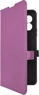 Чехол (флип-кейс) BORASCO Book Case, для Tecno Pova 7 Neo, фиолетовый [75467]