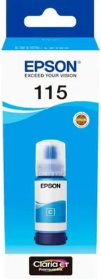 Чернила Epson 115 C13T07D24A, для Epson, 70мл, голубой