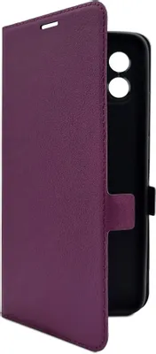 Чехол (флип-кейс) BORASCO Book Case, для Xiaomi Redmi A1+/A2+, фиолетовый [72260]