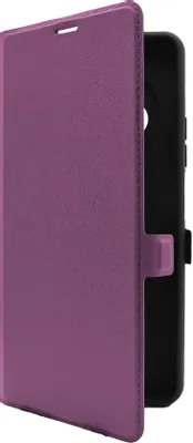 Чехол (флип-кейс) BORASCO Book Case, для Xiaomi Redmi 14C/Poco C75, фиолетовый [73698]