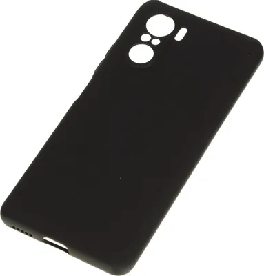Чехол (клип-кейс) DF poOriginal-04, для Xiaomi Poco F3, черный [df pooriginal-04 (black)]