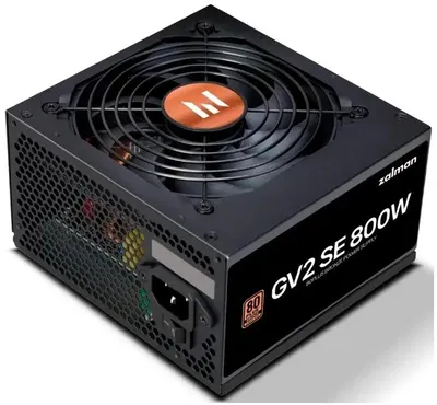 Блок питания Zalman ZM800-GV2SE,  800Вт,  80 PLUS BRONZE,  120мм, черный, retail