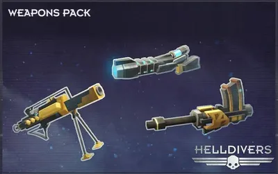 Дополнение к игре PlayStation Helldivers Weapons Pack, для  ПК,  регион: Россия,СНГ,  RUS (интерфейс и субтитры)