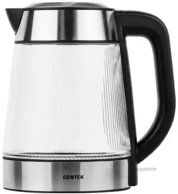 Чайник электрический CENTEK CT-0013, 1.8л, стекло/пластик