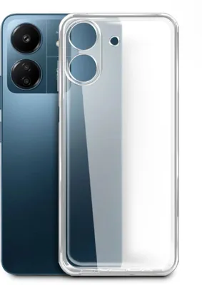 Чехол (клип-кейс) BORASCO Silicone Case, для Xiaomi Redmi 13C, прозрачный [72840]