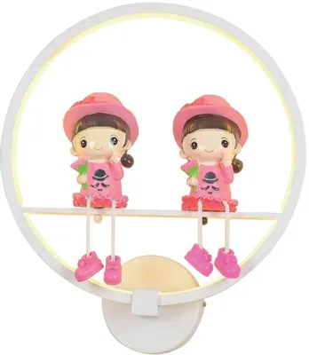 Светильник HIPER Twins H061-1, 19Вт, 4000К, розовый/белый