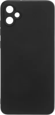 Чехол (клип-кейс) BORASCO Silicone Case, для Samsung Galaxy A05, черный [72616]