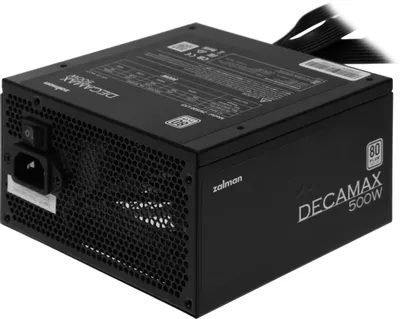 Блок питания Zalman ZM500-LX3,  500Вт,  80 PLUS WHITE,  120мм, черный, retail