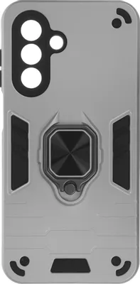 Чехол (клип-кейс) BORASCO Anti-Shock case, для Samsung Galaxy A17, противоударный, серебристый [75771]